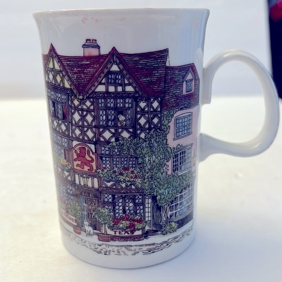 Dunoon Scotland Cottage Coffee Mug Red Lion Inn - Picture 1 of 5